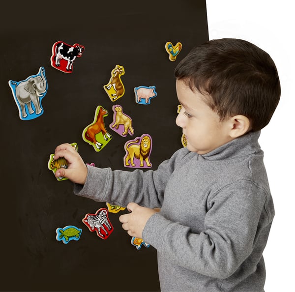 Melissa & Doug Wooden Animal Magnets