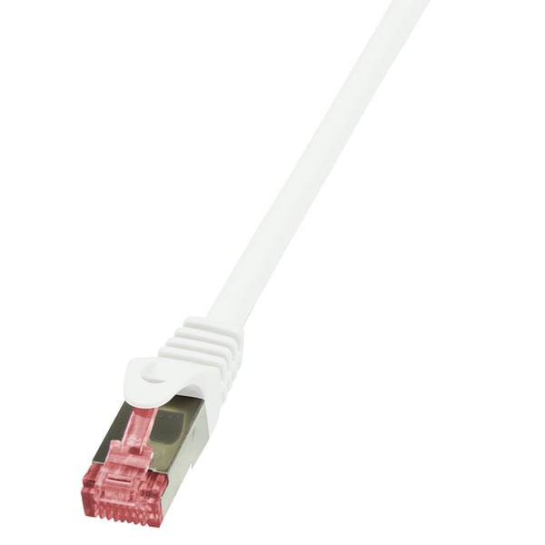 LogiLink 3m Cat.6 S/FTP nätverkskablar Vit Cat6 S/FTP (S-STP)