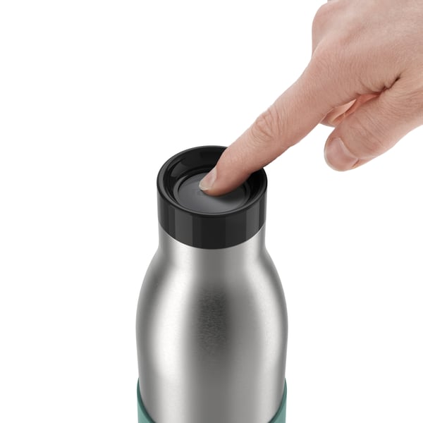 Tefal Bludrop Sleeve N31106 Dagligt forbrug 500 ml Rustfrit stål Grøn, Rustfrit stål