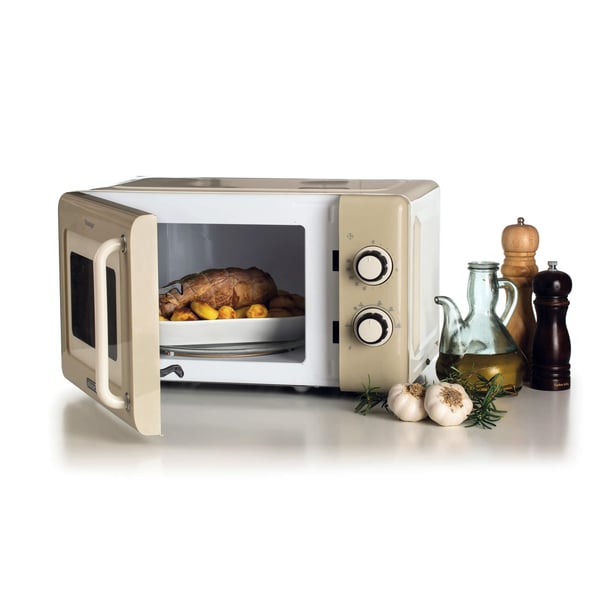 Ariete Vintage Line 3960/03 Beige Solo-mikroaaltouuni Pöytämalli 20 L 800 W
