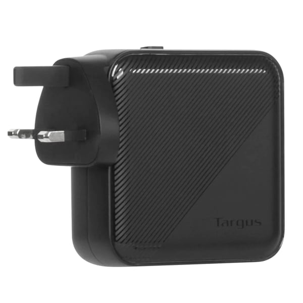 Targus APA109GL oplader til mobil enhed Universel Sort Vekselstrøm Hurtig opladning Indendørs