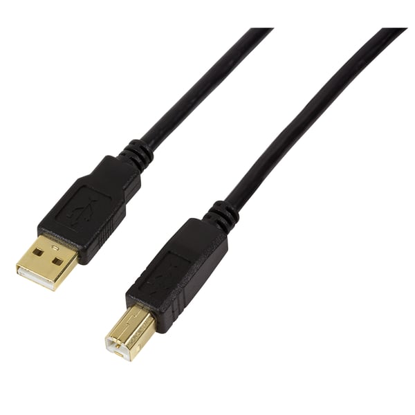 LogiLink UA0265 USB-kabel USB 2.0 15 m USB A USB B 0,48 Gbit/sek. Sort
