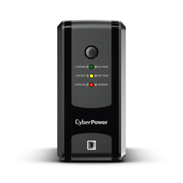 CyberPower UT850EG-FR UPS-enhed Interaktivt indgangsstik 0,85 kVA 425 W 3 AC stikkontakt(er)