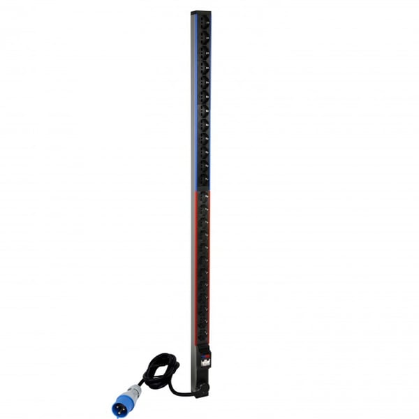Legrand Zero-U strømforsyningsenhed (PDU) 24 AC stikkontakt(er) Sort