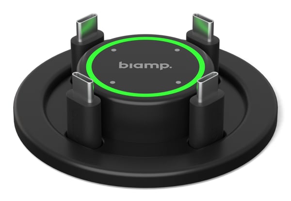 Biamp EasyConnect MPX 250 USB 3.2 Gen 2 (3.1 Gen 2) Type-C 10000 Mbit/s Svart