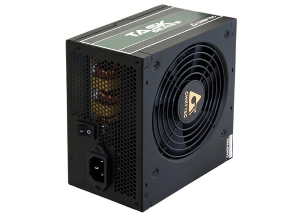Chieftec Task TPS-500S strömförsörjningsenheter 500 W 24-pin ATX ATX Svart
