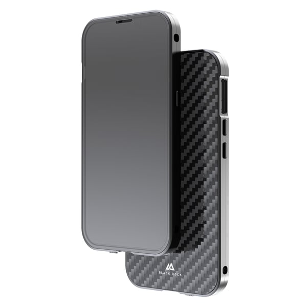 Hama 360° Glass mobiltelefonfodral 15,5 cm (6.1") Mobilskal Svart, Transparent