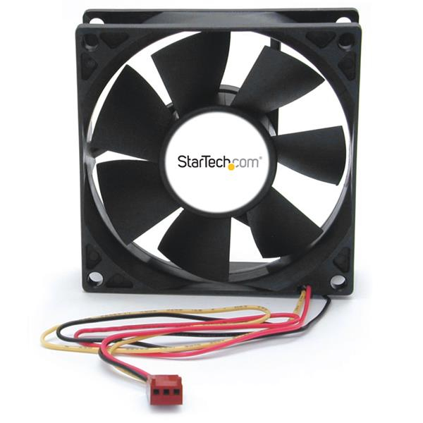 StarTech.com FANBOX2 kylsystem för dator Datorväska Fan 8 cm Svart