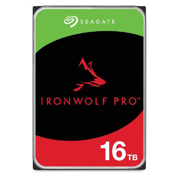 Seagate IronWolf Pro ST16000NT001 interna hårddiskar 16 TB 7200 RPM 256 MB 3.5" Serial ATA III