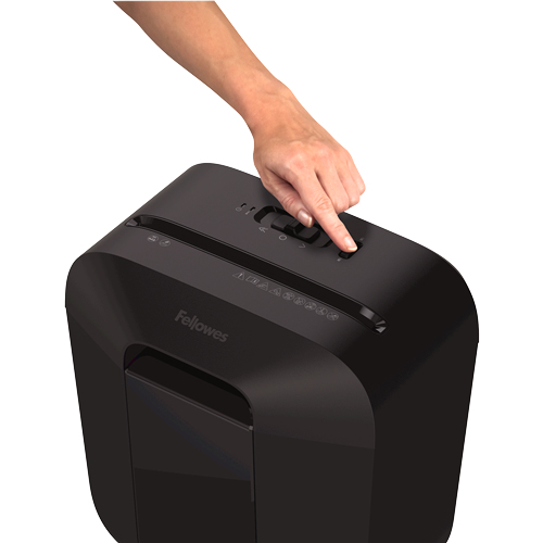Fellowes Powershred LX25 paperisilppuri Silpuksi leikkaava Musta