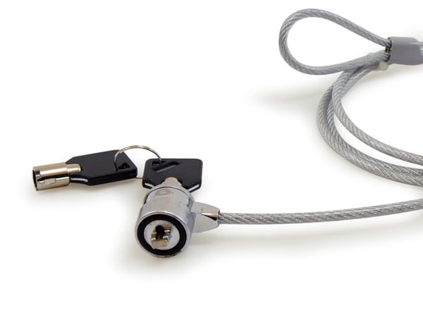 Conceptronic CNBSLOCK15 kabellås Silver 1,5 m