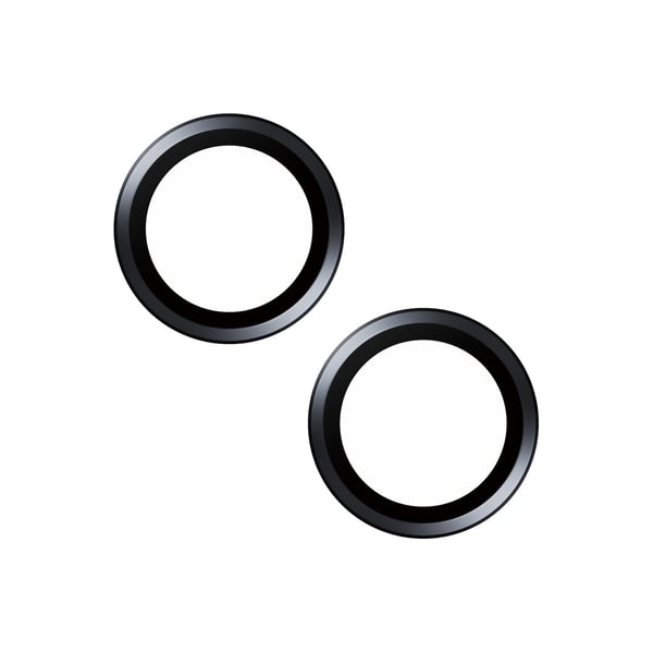 PanzerGlass ® Hoops® Camera Lens Protector Black iPhone 15 | 15 Plus Kirkas näytönsuoja Apple 1 kpl