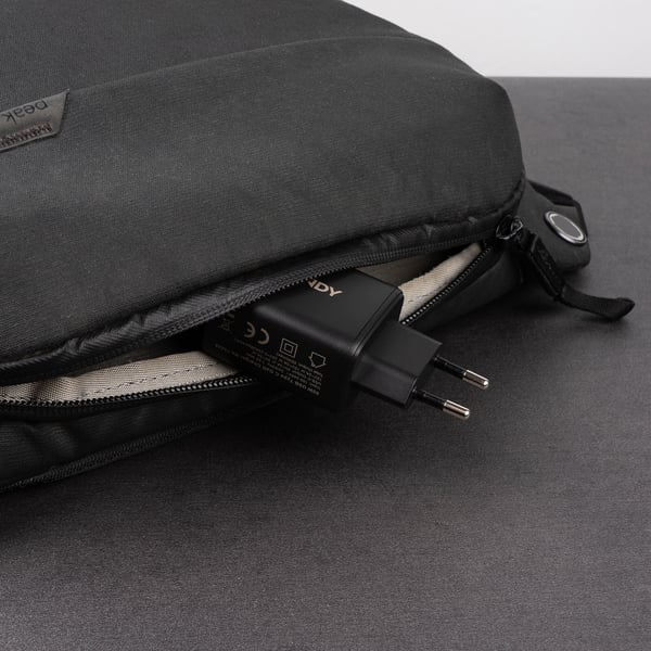 Lindy 65W USB Type C GaN-oplader med EU-stik