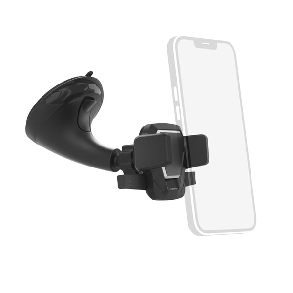 Hama Easy Snap Passiv hållare Mobiltelefon / smartphone Svart