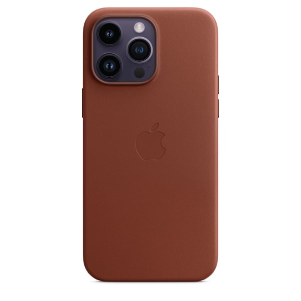 Apple Læder-etui med MagSafe til iPhone 14 Pro Max – umbra