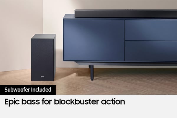 Samsung HW-C400/XU soundbar-högtalare Svart 2.0 kanaler