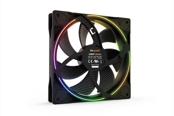 be quiet! Light Wings | 140mm PWM Triple Pack Computerkabinet Ventilator 14 cm Sort 1 stk