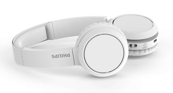 Philips 4000 series TAH4205WT/00 hovedtelefoner/headset Trådløs Opkald/musik USB Type-C Bluetooth Hvid