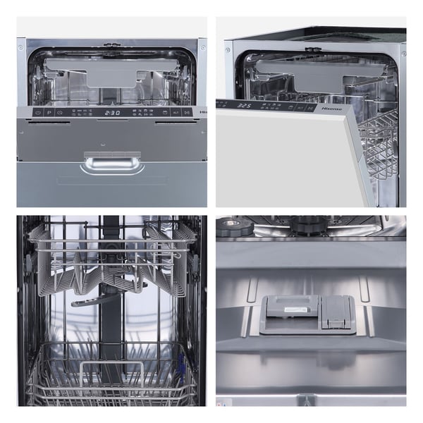 Hisense HV543D10 opvaskemaskine Fuldt indbygget 11 kuverter