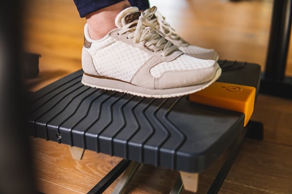 BakkerElkhuizen Pro 959 Footrest Svart, Grå, Orange