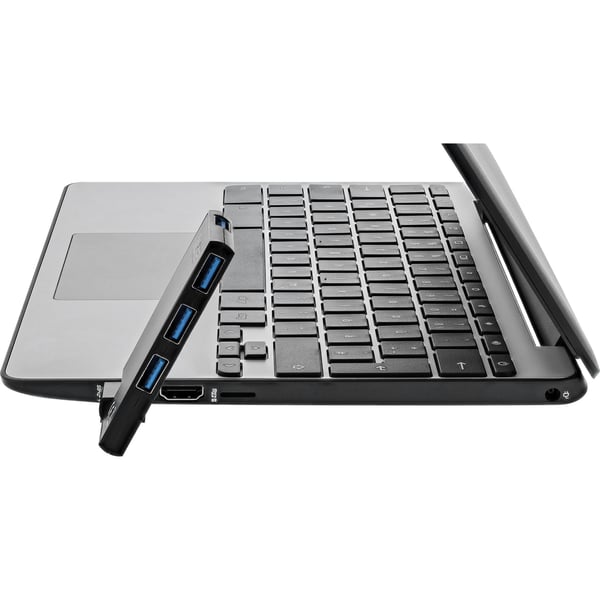 InLine 35391 gränssnittshubbar USB 3.2 Gen 1 (3.1 Gen 1) Type-A 5000 Mbit/s Svart