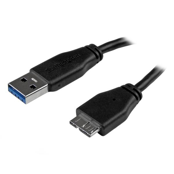 StarTech.com USB3AUB15CMS USB-kabel USB 3.2 Gen 1 (3.1 Gen 1) 0,15 m USB A Micro-USB B 5 Gbit/sek. Sort