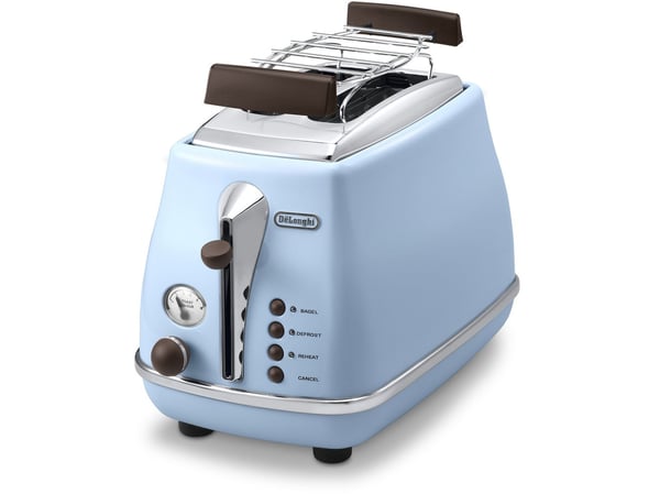De’Longhi CTOV 2103.AZ leivänpaahdin 2 viipale(i)ta 900 W Sininen De’Longhi CTOV 2103.AZ leivänpaahdin 2 viipale(i)ta 900 W Sininen