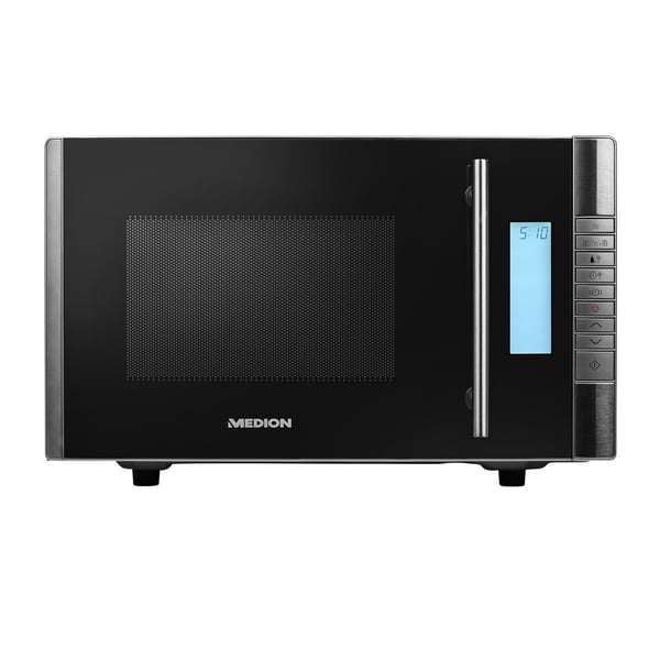 MEDION MD 14482 Svart, Rostfritt stål Grillmikrovågsugn Bänkdiskmaskin 20 l 800 W