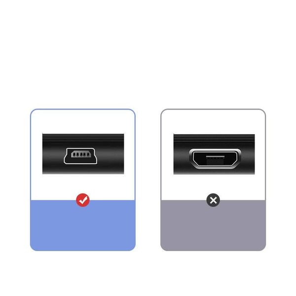 Ugreen US132 USB-kablar USB 2.0 2 m USB A Mini-USB B 0,48 Gbit/s Svart