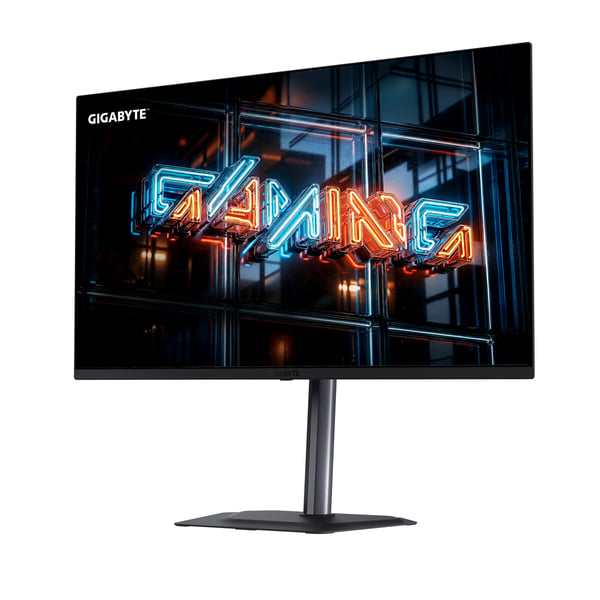 GIGABYTE MO32U24 tietokoneen litteä näyttö 80 cm (31.5") 3840 x 2160 pikseliä 4K Ultra HD QD-OLED Musta