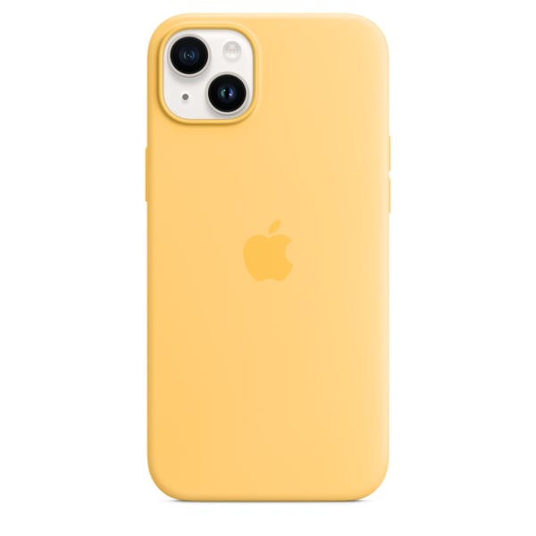 Apple MPTD3ZM/A mobiltelefonfodral 17 cm (6.7") Mobilskal Gul