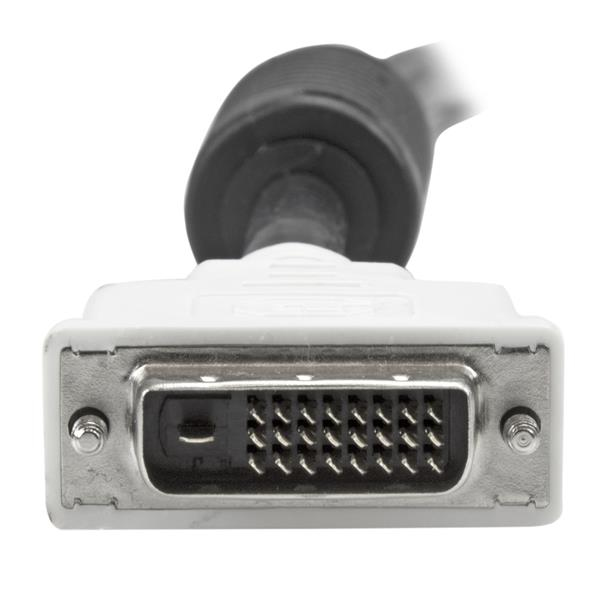 StarTech.com DVIDDMM10M DVI-kaapeli 10 m DVI-D Musta, Valkoinen