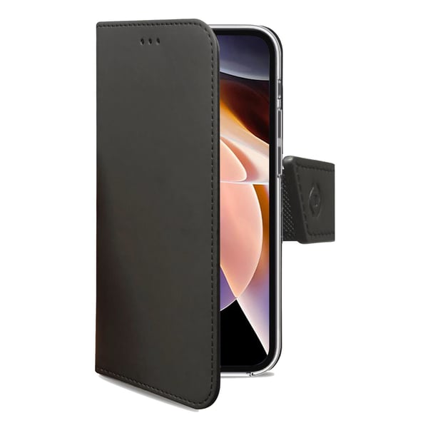 Celly Wally mobiltelefon etui 16,8 cm (6.6") Tegnebogsetui Sort