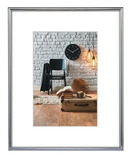 Hama Sevilla Décor Yksi kuvakehys Hopea