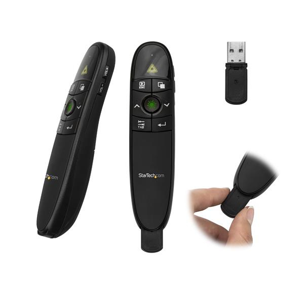 StarTech.com PRESREMOTEG Wifi-esittelylaite Musta