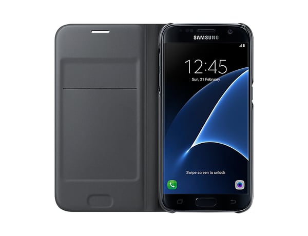 Samsung EF-WG930 mobiltelefon etui 12,9 cm (5.1") Folie Sort