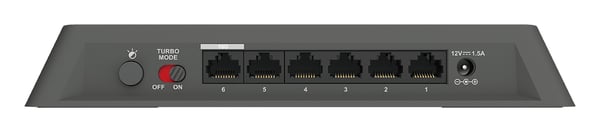 D-Link DMS-106XT netværksswitch Ikke administreret 2.5G Ethernet (100/1000/2500) Grå