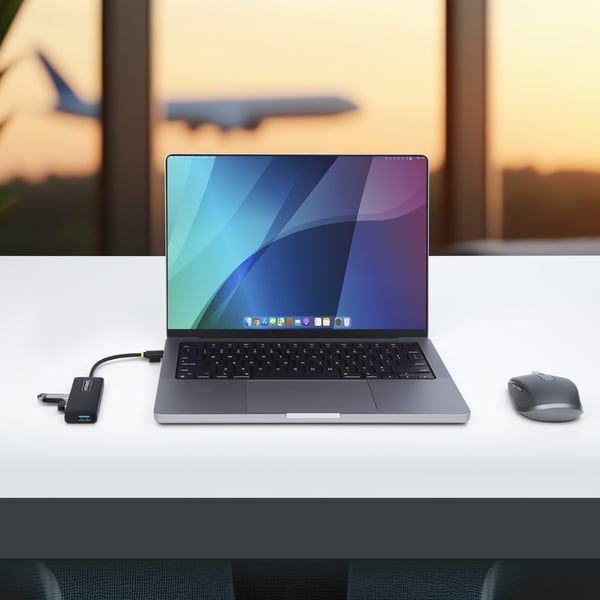 StarTech.com 4-Port USB-C Hub, 5 Gbps, USB-C til 4x USB-A, Busdrevet