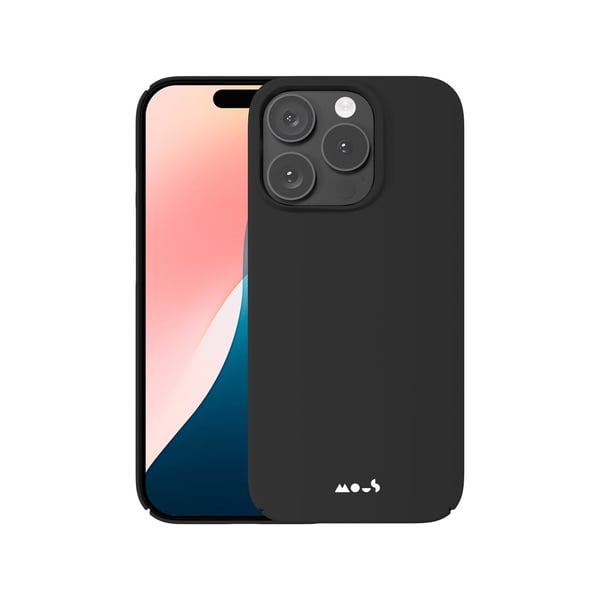 Mous Super Thin 2.0 mobiltelefon etui 16 cm (6.3") Cover Sort