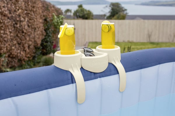 Bestway 60306 Tilbehør til spabade og spaer Drikkebakke/holder Hvid