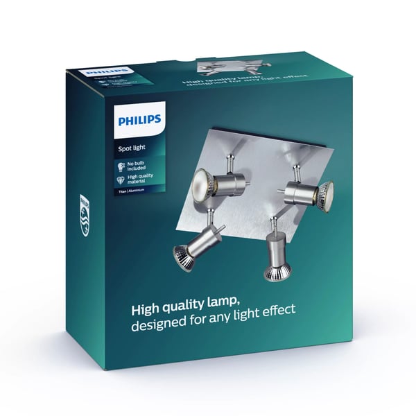 Philips Titan lofts- og vægspot 4x