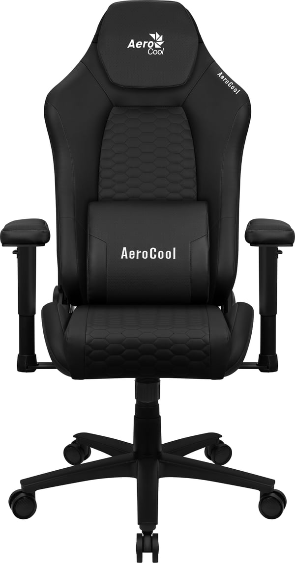 Aerocool CROWNBK video spillestol Universal gamingstol Polstret sæde Sort