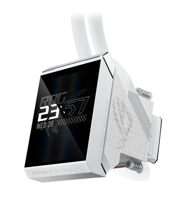ASUS ROG STRIX SLC IV 360 ARGB LCD WHT Processor Alt-i-en væskekøler 12 cm Hvid 1 stk
