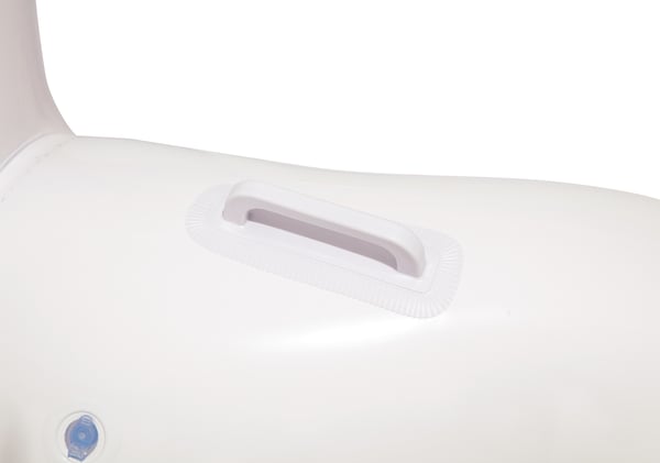 Bestway 41121 pool- och badmadrass Guld, Vit Vinyl Sittbadleksak