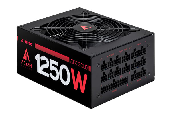 ABYSM Morpheo ATX 1250W Full Modular strömförsörjningsenheter Svart