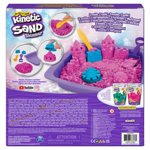 Kinetic Sand KNS ACK ShimmerSndbxPink FR WLMX GML
