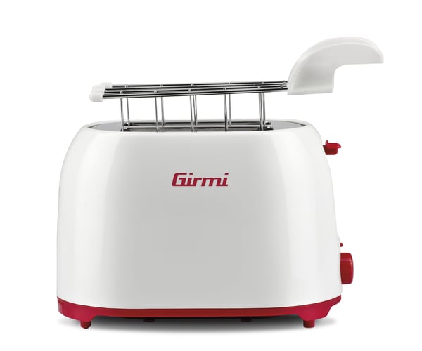 Girmi TP10 7 2 skive(r) 750 W Rød, Hvid