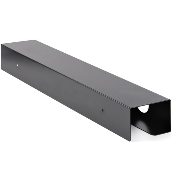 StarTech.com UDCMTRAY kabelorganisator Skrivebord Kabelbakke Sort 1 stk