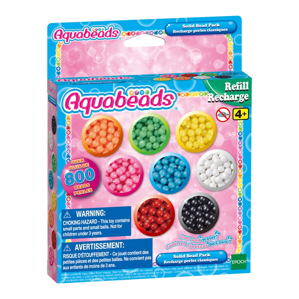 Aquabeads Pakke med faste perler