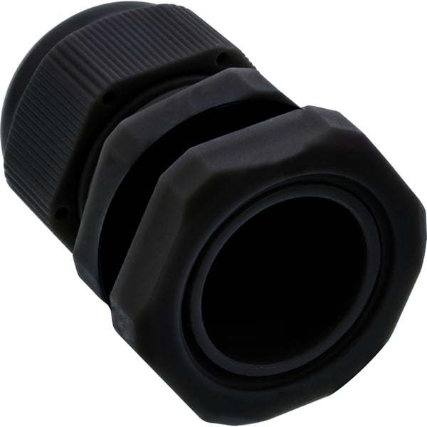 InLine 44010B buntband Neopren, Nylon Svart 10 styck